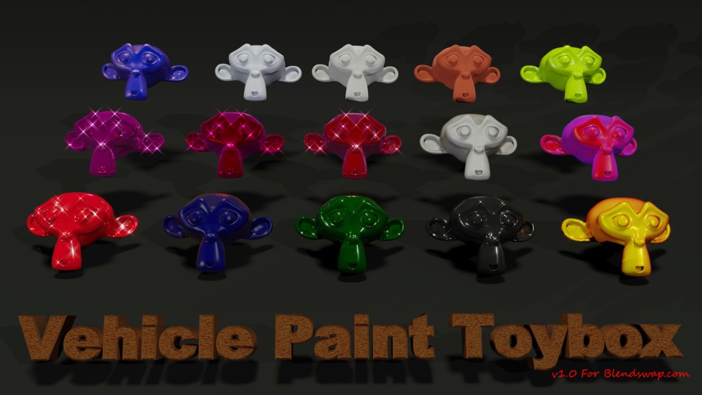 Vehicle Paint Toy box preview image 1